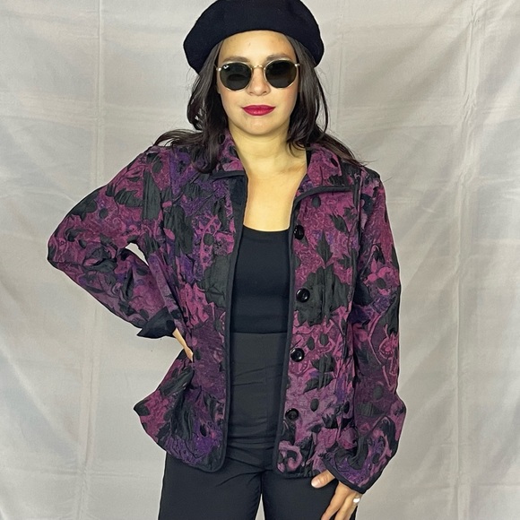 Jackets & Blazers - 90s Vintage Reversible Embroidered Jacket